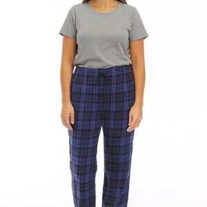 J Crew Blue Plaid Pajama Pants